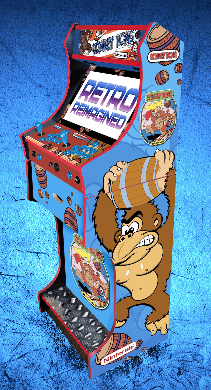 single retro donkey kong
